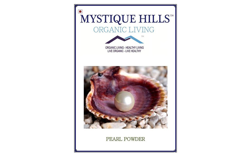 Mystique Hills Organic Pearl Powder    Box  25 grams